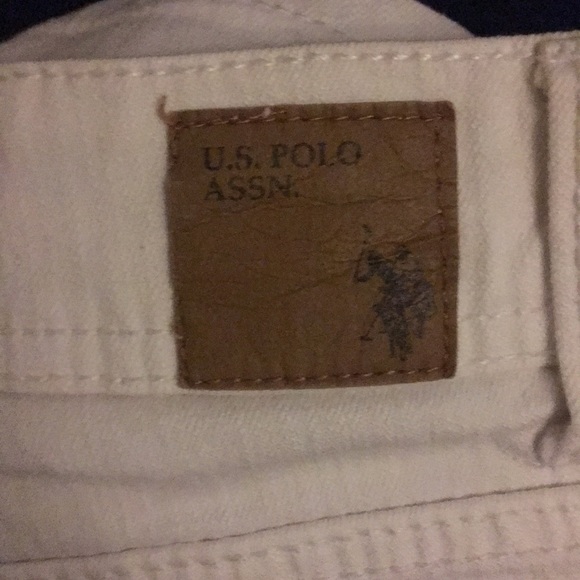 US Polo White Skinny Jeans - Picture 3 of 6